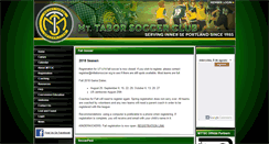 Desktop Screenshot of mttaborsoccer.org